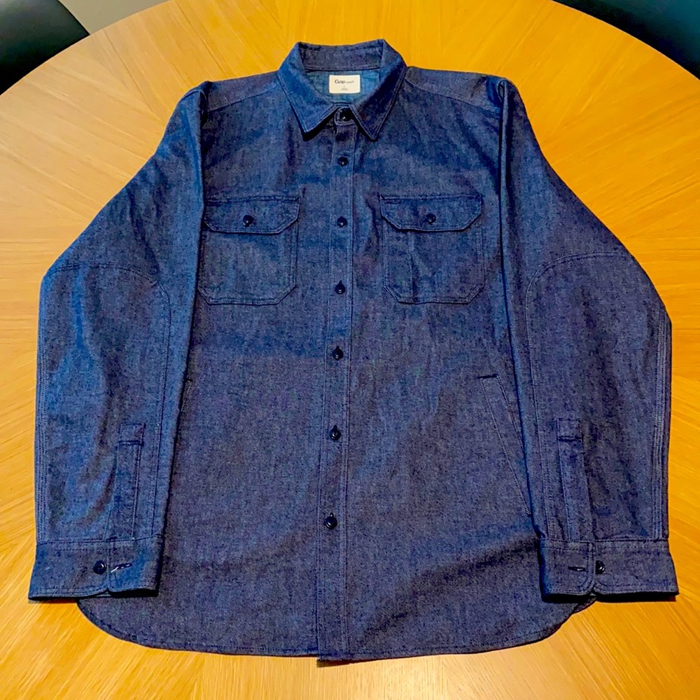 🥏Gap Denim Shirt Jacket🥏